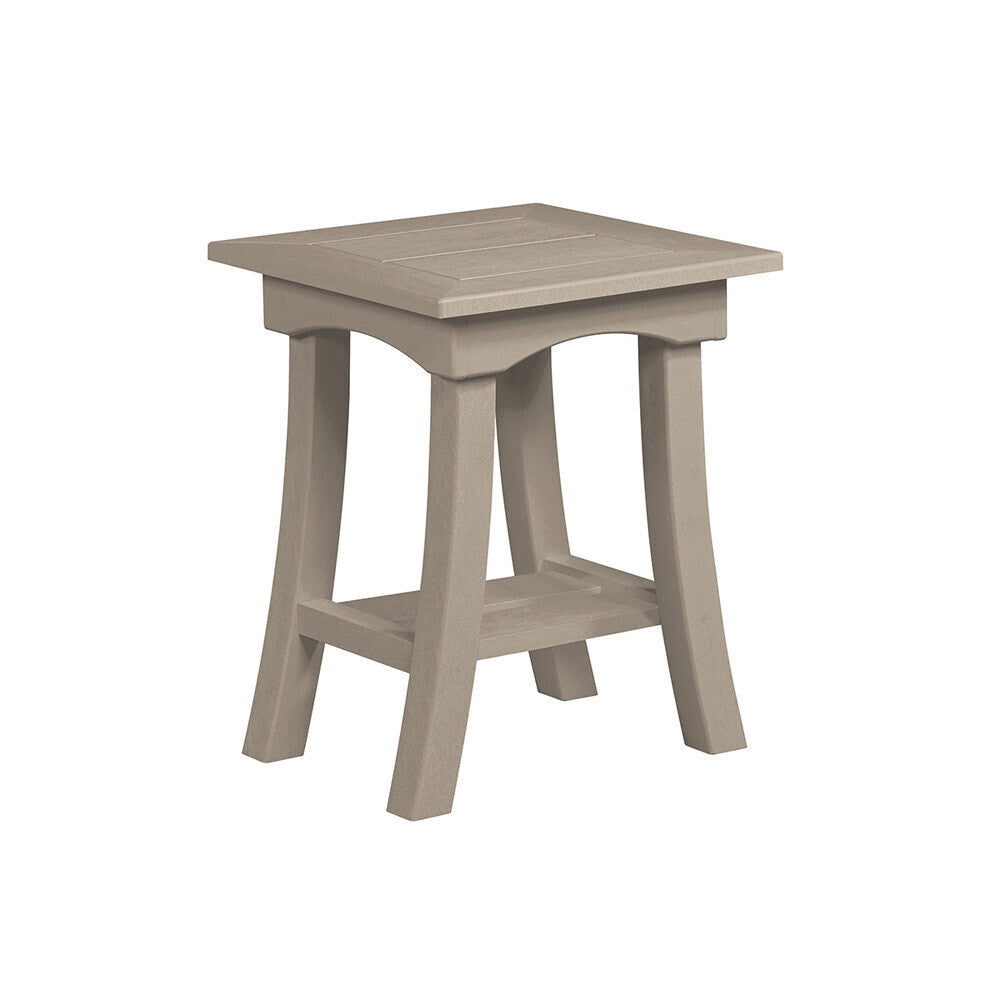 C. R. Plastics Bay Breeze 19" End Table - DST168 
