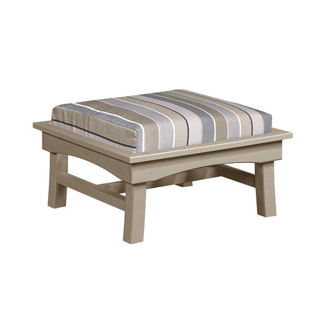 C. R. Plastics Bay Breeze Large Ottoman Frame - DSO172 