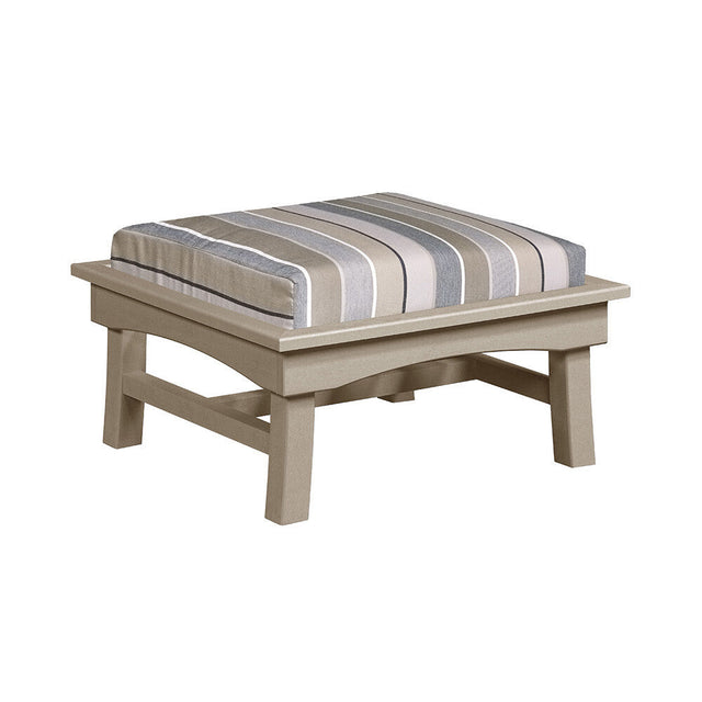 C. R. Plastics Bay Breeze Large Ottoman Frame - DSO172 