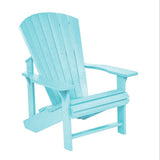 C. R. Plastics Classic Adirondack, Aqua - LIQUIDATION - C01-LIQ-AQUA 