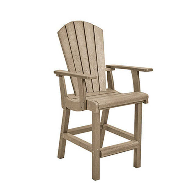 C. R. Plastics Classic Counter Arm Chair - C28C 