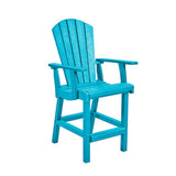 C. R. Plastics Classic Counter Arm Chair - C28C 7