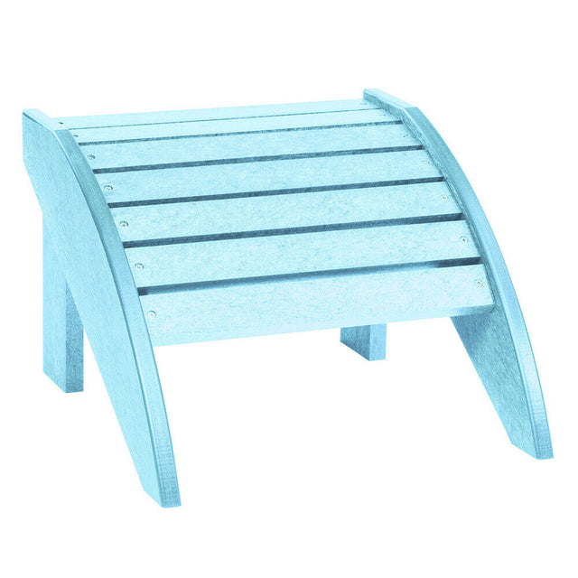 C. R. Plastics Footstool, Aqua - LIQUIDATION - F01-LIQ-AQUA 