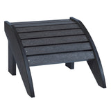 C. R. Plastics Footstool, Black - LIQUIDATION - F01-LIQ-BLACK 