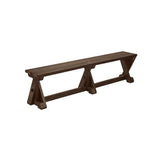 C. R. Plastics Harvest Dining Table Bench - B201 3