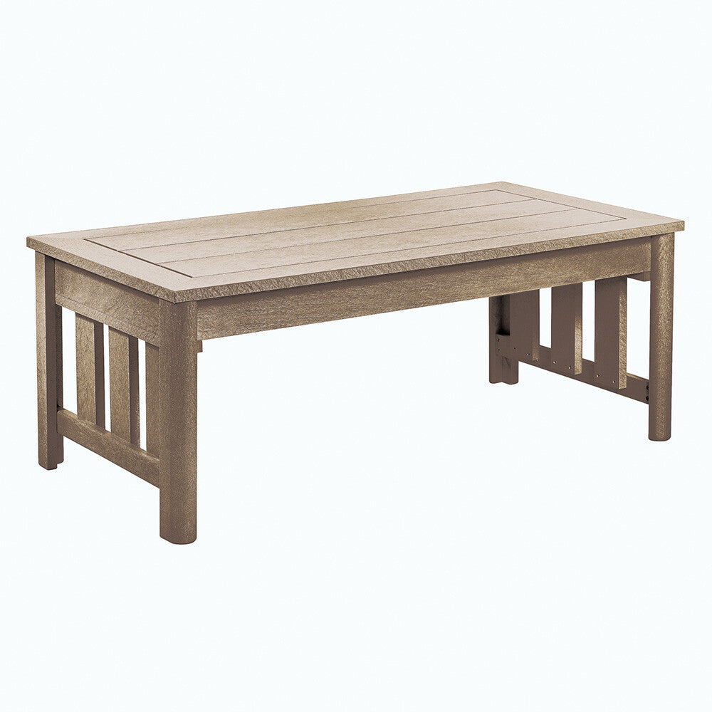 C. R. Plastics Stratford 49" Coffee Table - DISCONTINUED - DST147 