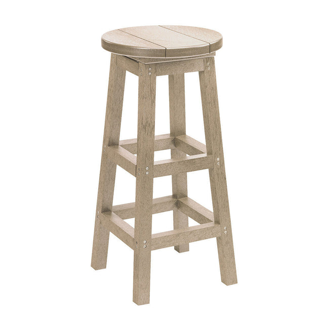 C. R. Plastics Swivel Bar Stool - C23 
