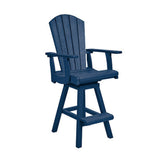 C. R. Plastics Swivel Pub Arm Chair - C25 2