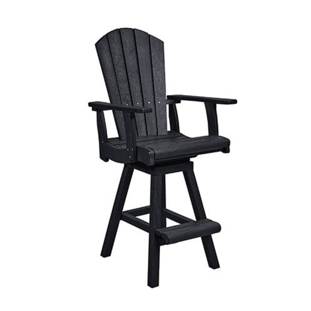 C. R. Plastics Swivel Pub Arm Chair - C25 3