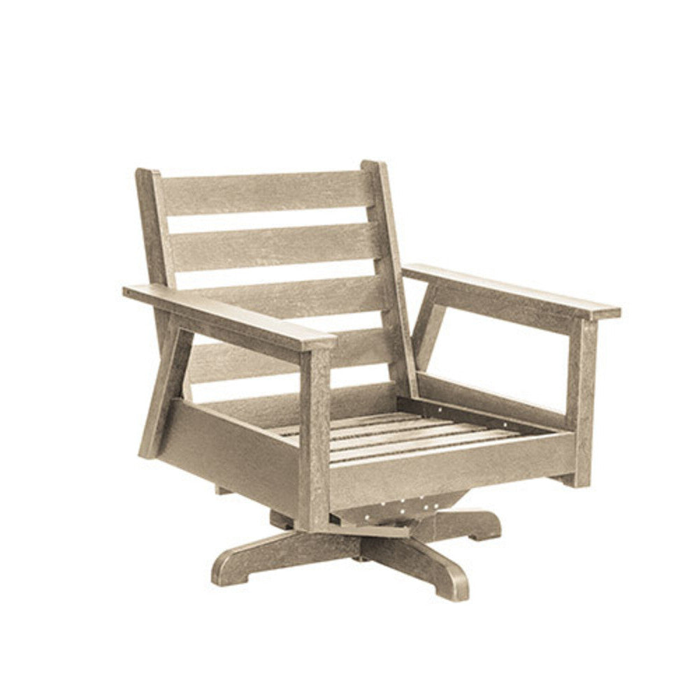 C. R. Plastics Tofino Swivel Arm Chair - DSF284 2