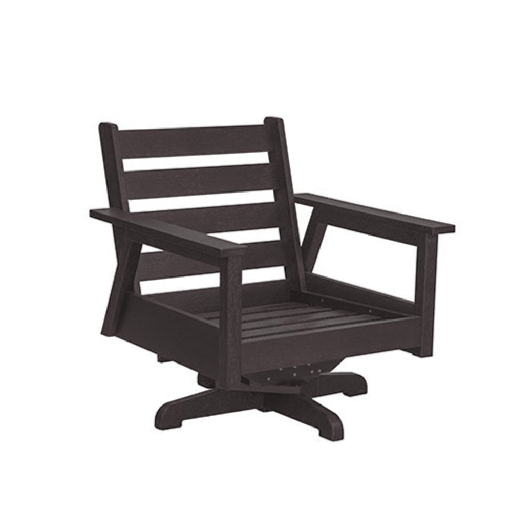 C. R. Plastics Tofino Swivel Arm Chair - DSF284 4