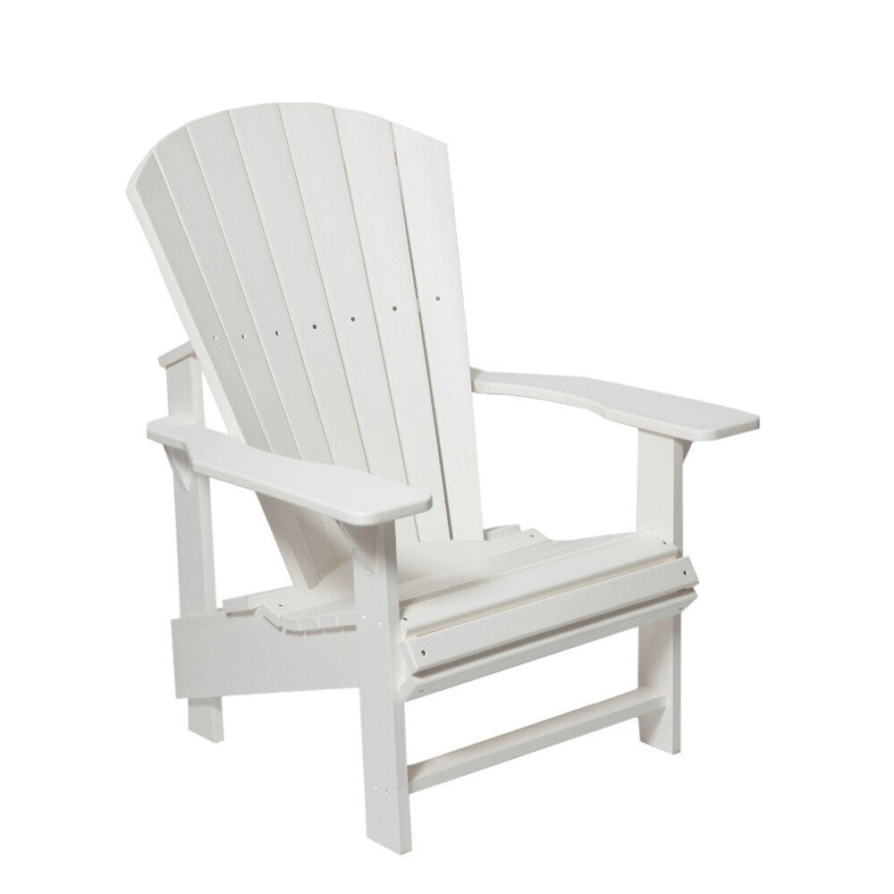 C. R. Plastics Upright Adirondack, White - LIQUIDATION - C03-LIQ-WHITE 