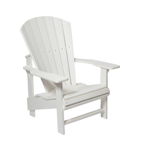 C. R. Plastics Upright Adirondack, White - LIQUIDATION - C03-LIQ-WHITE 