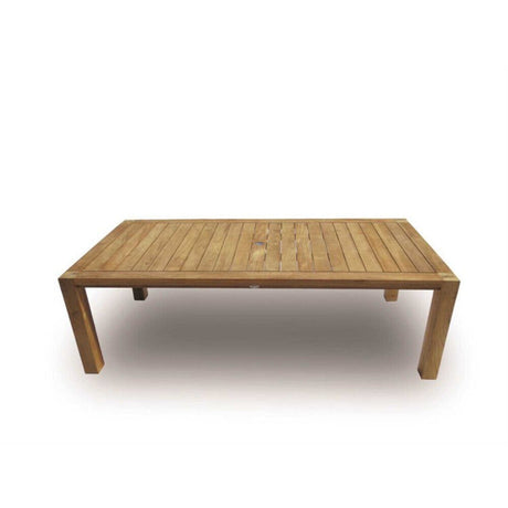 Captiva Casual 3 Piece Royal Teak Sling Outdoor Dining Set - CC3PRTSODS 1