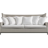 Captiva Casual Bernhardt Exteriors Pewter Gray Patio Sofa - BHEOP1107B 2