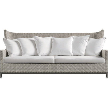 Captiva Casual Bernhardt Exteriors Pewter Gray Patio Sofa - BHEOP1107B 2