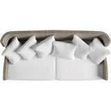 Captiva Casual Bernhardt Exteriors Pewter Gray Patio Sofa - BHEOP1107B 4
