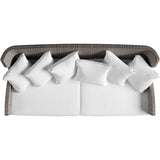Captiva Casual Bernhardt Exteriors Pewter Gray Patio Sofa - BHEOP1107B 5