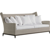 Captiva Casual Bernhardt Exteriors Pewter Gray Patio Sofa - BHEOP1107B