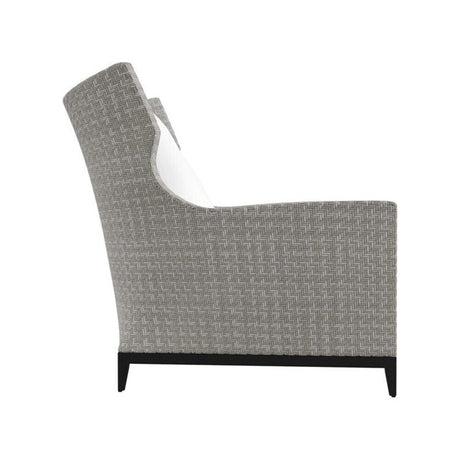 Captiva Casual Bernhardt Exteriors White/Cream Aluminum Cushion Lounge Chair - BHEOP1103C 1