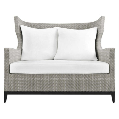 Captiva Casual Bernhardt Exteriors White/Cream Aluminum Cushion Lounge Chair - BHEOP1103C 2