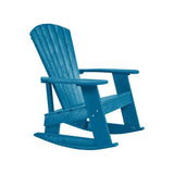 Captiva Casual Capterra Recycled Plastic Adirondack Rocker - CAPCRX09 1