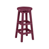Captiva Casual Capterra Recycled Plastic Outdoor Bar Stool - CAPCX21