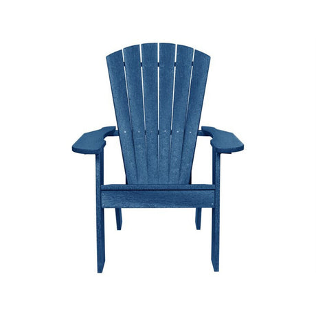 Captiva Casual Capterra Recycled Plastic Patio Adirondack Chair - CAPCX09 2