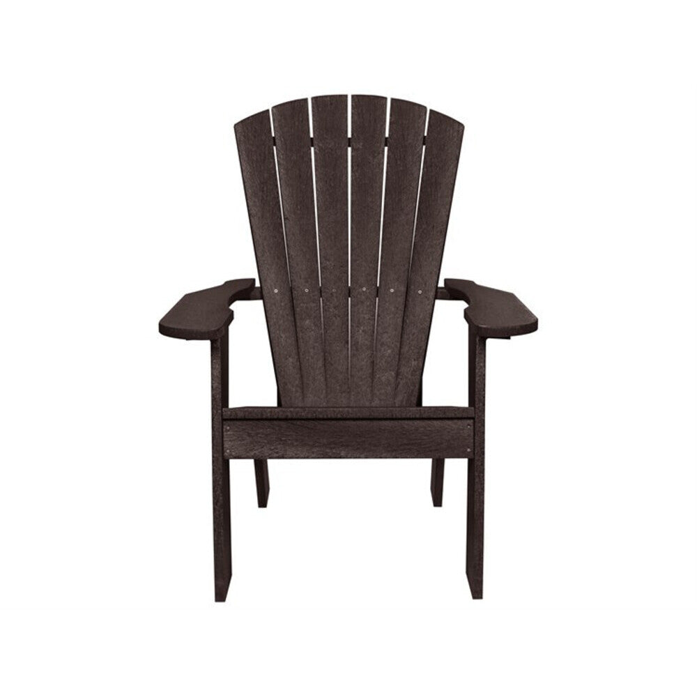 Captiva Casual Capterra Recycled Plastic Patio Adirondack Chair - CAPCX09 6