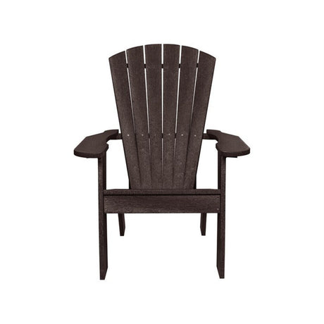 Captiva Casual Capterra Recycled Plastic Patio Adirondack Chair - CAPCX09 6