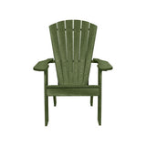 Captiva Casual Capterra Recycled Plastic Patio Adirondack Chair - CAPCX09 8