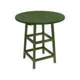 Captiva Casual Capterra Recycled Plastic Round Outdoor Bar Table - CAPKITTTX03TBX03 4