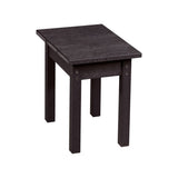 Captiva Casual Capterra Recycled Plastic Square Outdoor Patio End Table - CAPTX01 3