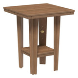 LuxCraft 30" Square Bistro Table - Bar Height