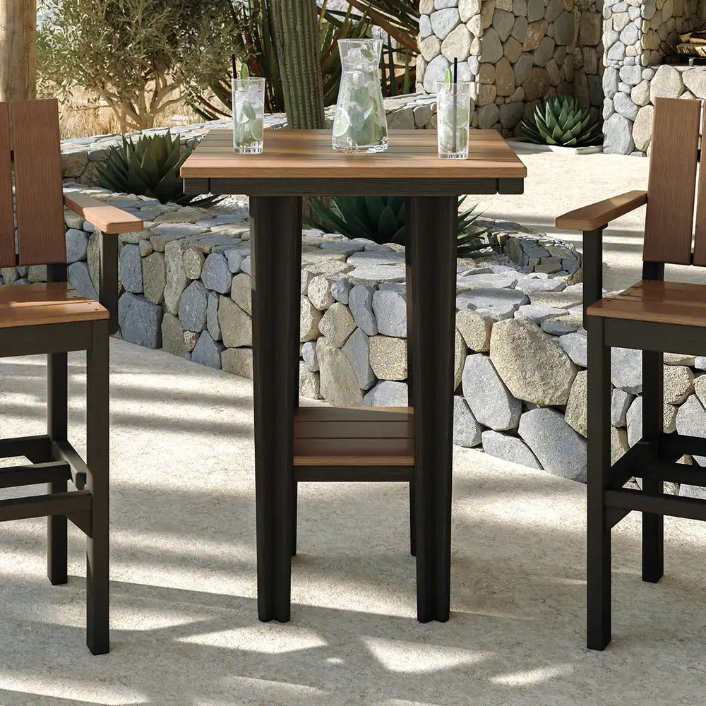 LuxCraft 30" Square Bistro Table - Counter Height Additional Image - 1