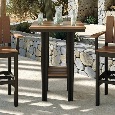 LuxCraft 30" Square Bistro Table - Dining Height Additional Image - 1