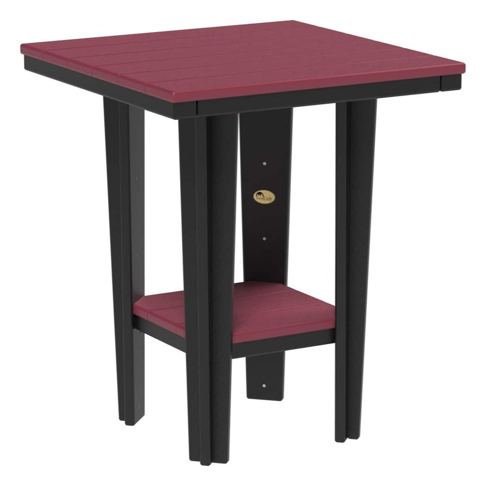 LuxCraft 30" Square Bistro Table - Bar Height