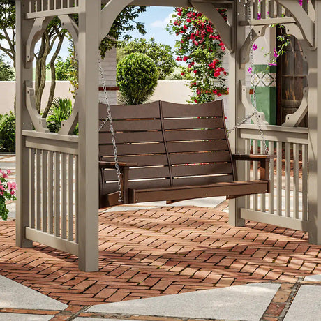 LuxCraft 4' Contour Swing Chair Additional Image - 1