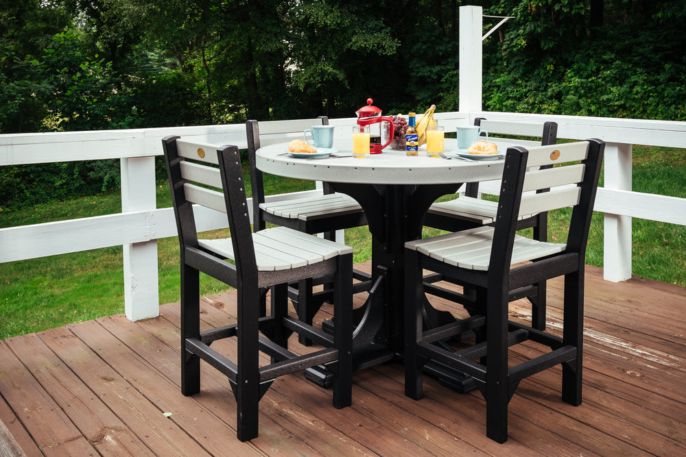 LuxCraft 4' Round Table - Bar Height Additional Image - 6