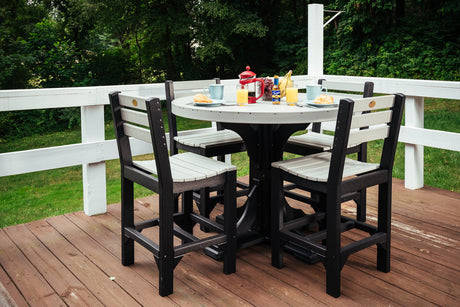 LuxCraft 4' Round Table - Bar Height Additional Image - 6