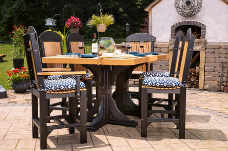 LuxCraft 4' x 6' Rectangular Table - Bar Height Additional Image - 2