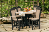 LuxCraft 4' x 6' Rectangular Table - Dining Height Additional Image - 6