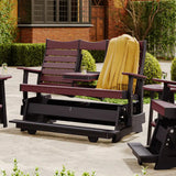 LuxCraft 5' Contour Balcony Glider Additional Image - 1