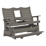 LuxCraft 5' Contour Balcony Glider Additional Image - 11