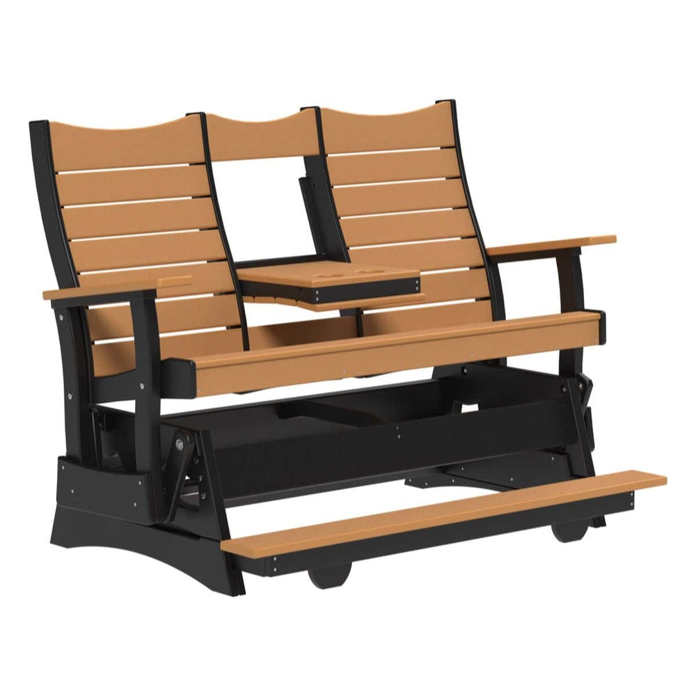LuxCraft 5' Contour Balcony Glider Additional Image - 8