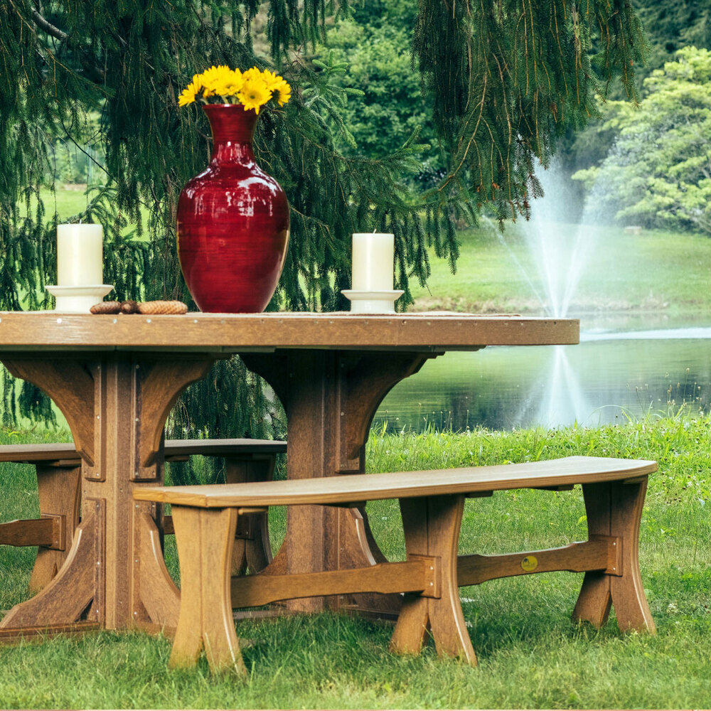 LuxCraft 52" Table Bench Additional Image - 1