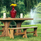 LuxCraft 52" Table Bench Additional Image - 1