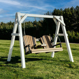 LuxCraft A-Frame Vinyl Swing Stand Additional Image - 1