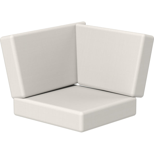 LuxCraft Lanai Deep Seating 3 Piece Corner Cushion Set