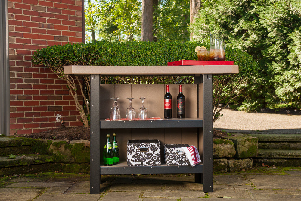 LuxCraft Serving Bar - Bar Height Additional Image - 4